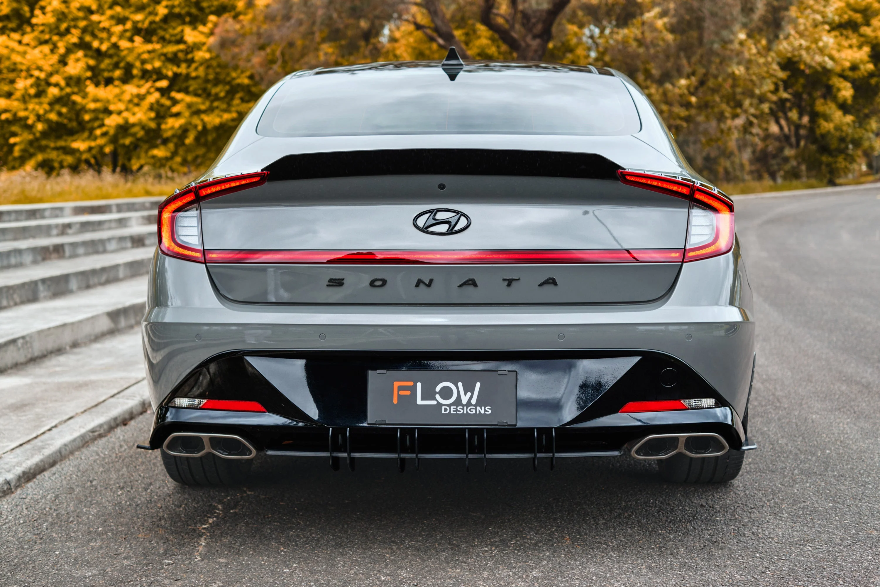 Flow Designs DN8 Sonata N Line (2020) Flow-Lock Rear Diffuser [GLOSS BLACK] - Image 15